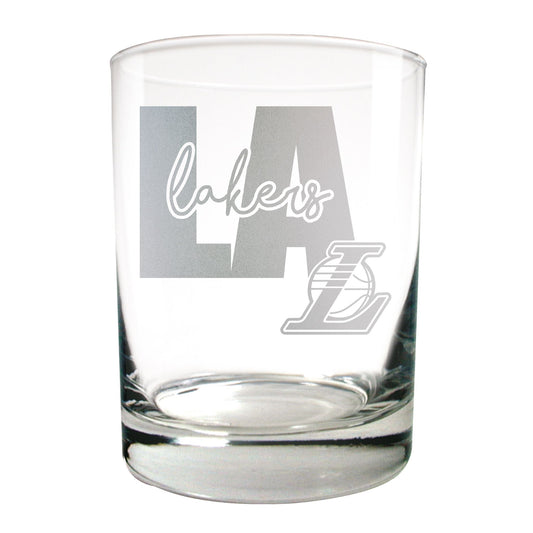 Los Angeles Lakers 14 oz. Rocks Glass