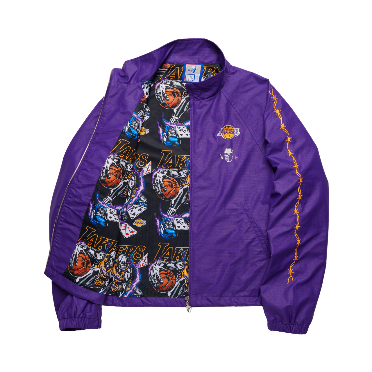 Lakers x WL Barbed Wire Nylon Jacket