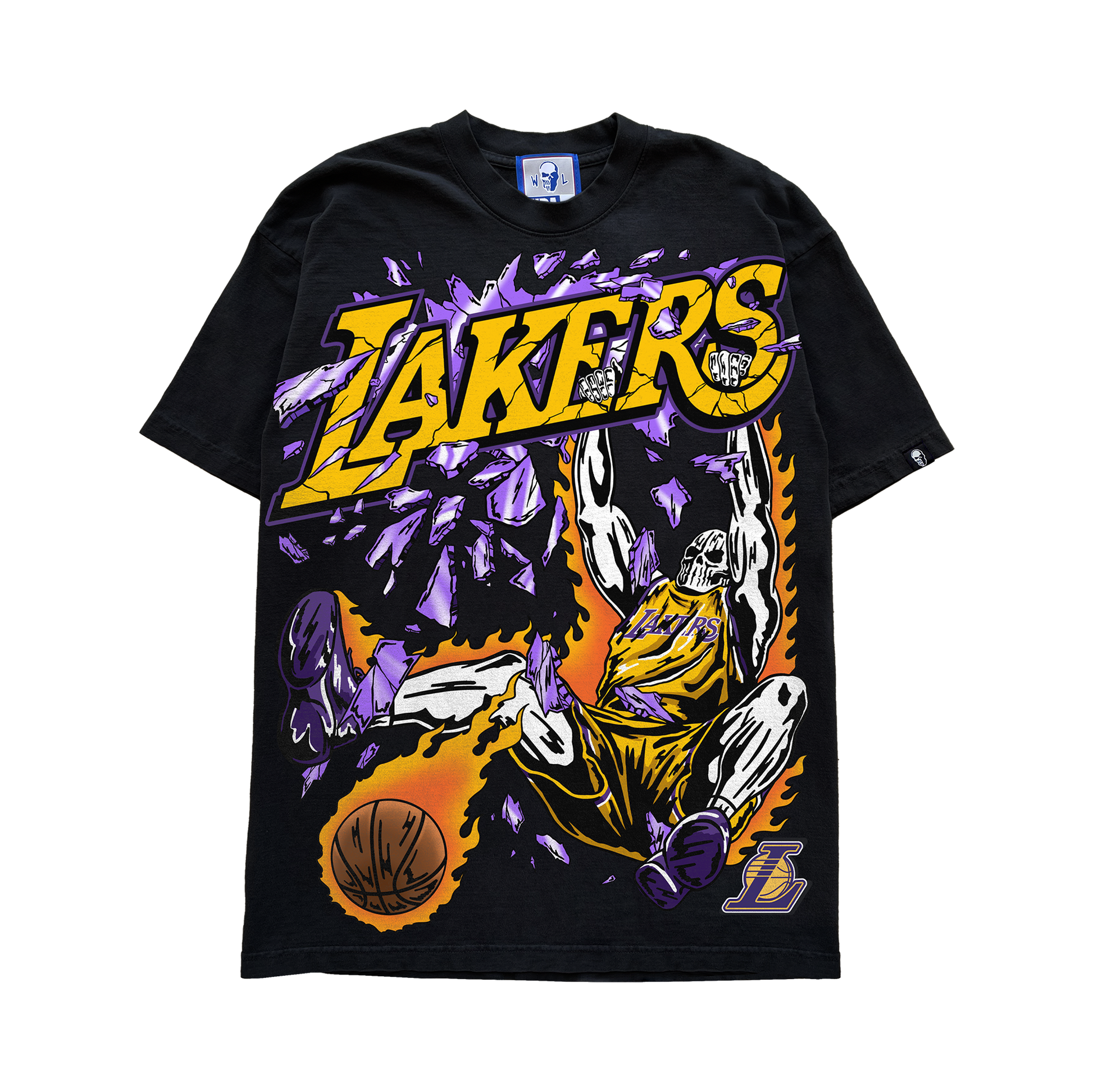 Lakers x Warren Lotas Slam Dunk Short Sleeve Tee