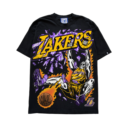 Lakers x Warren Lotas Slam Dunk Short Sleeve Tee