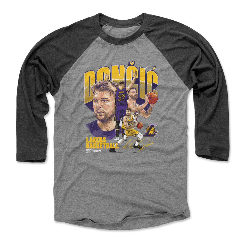 Luka Doncic Los Angeles Lakers Collage WHT