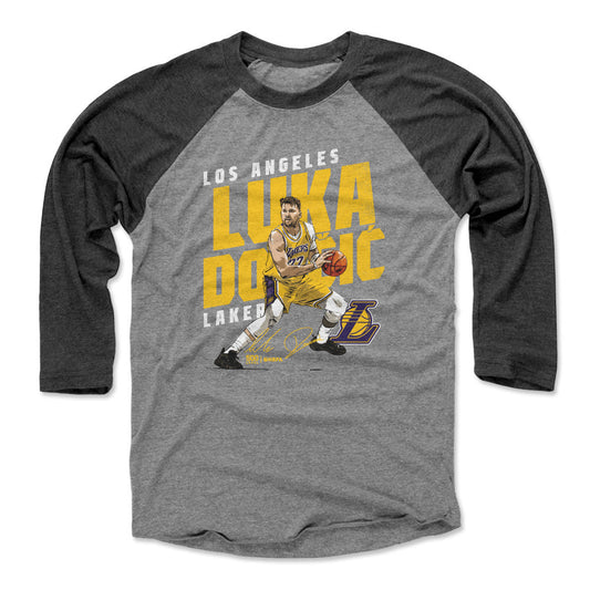Luka Doncic Los Angeles Lakers Slant WHT