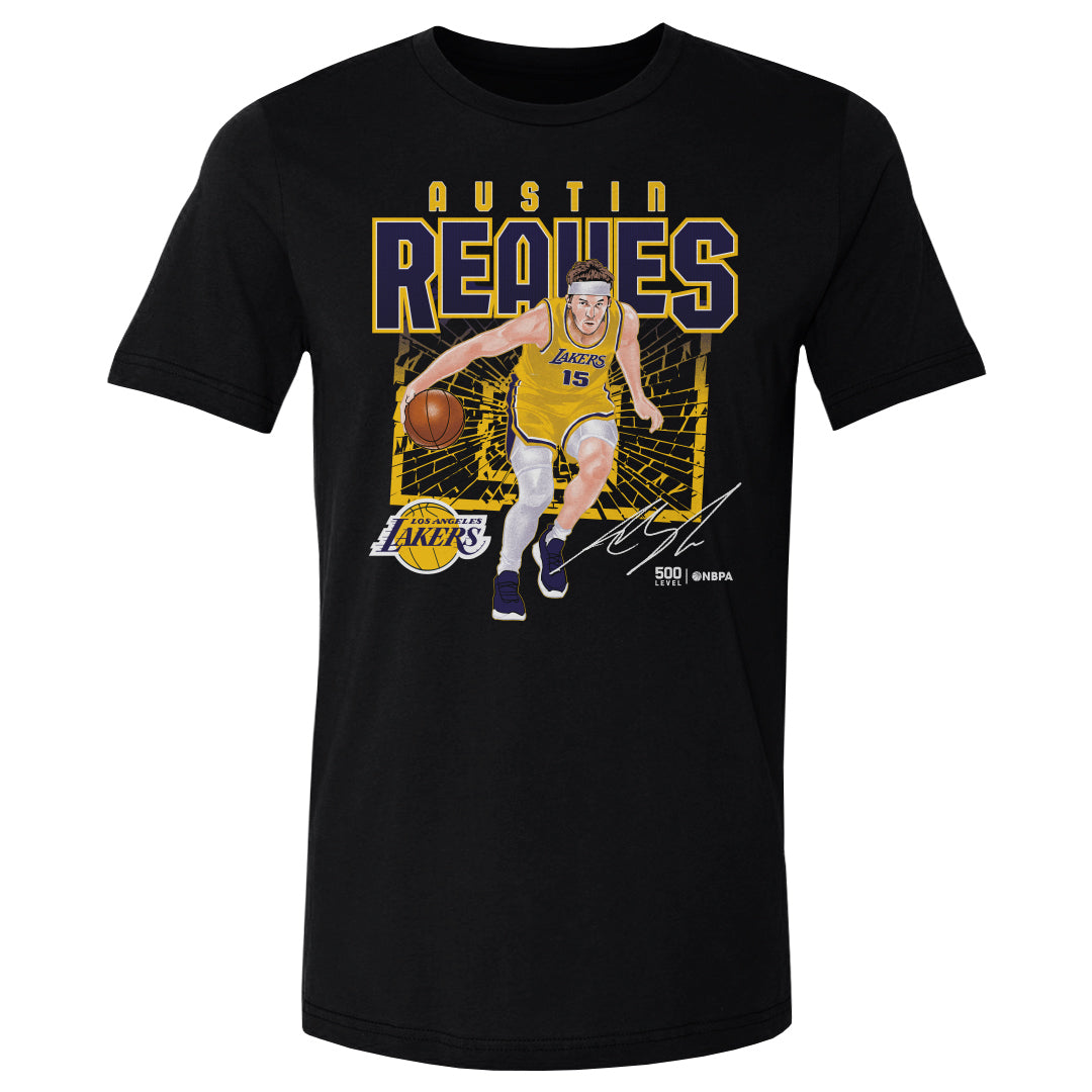 Austin Reaves Los Angeles Lakers Shattered WHT