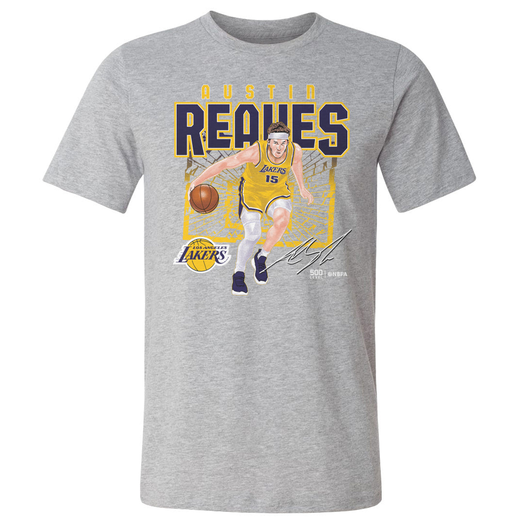 Austin Reaves Los Angeles Lakers Shattered WHT