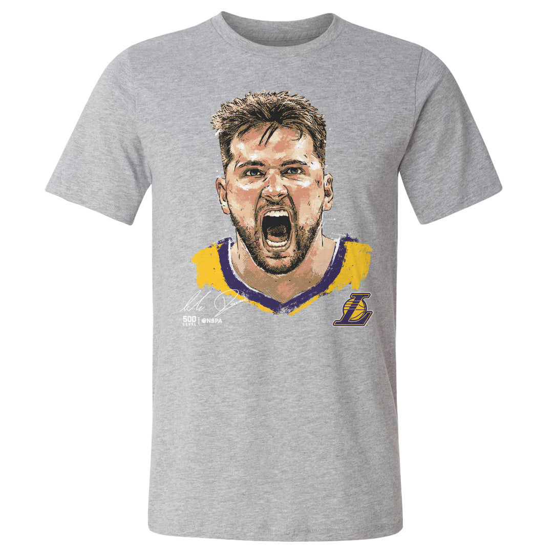 Luka Doncic Los Angeles Lakers Scream WHT