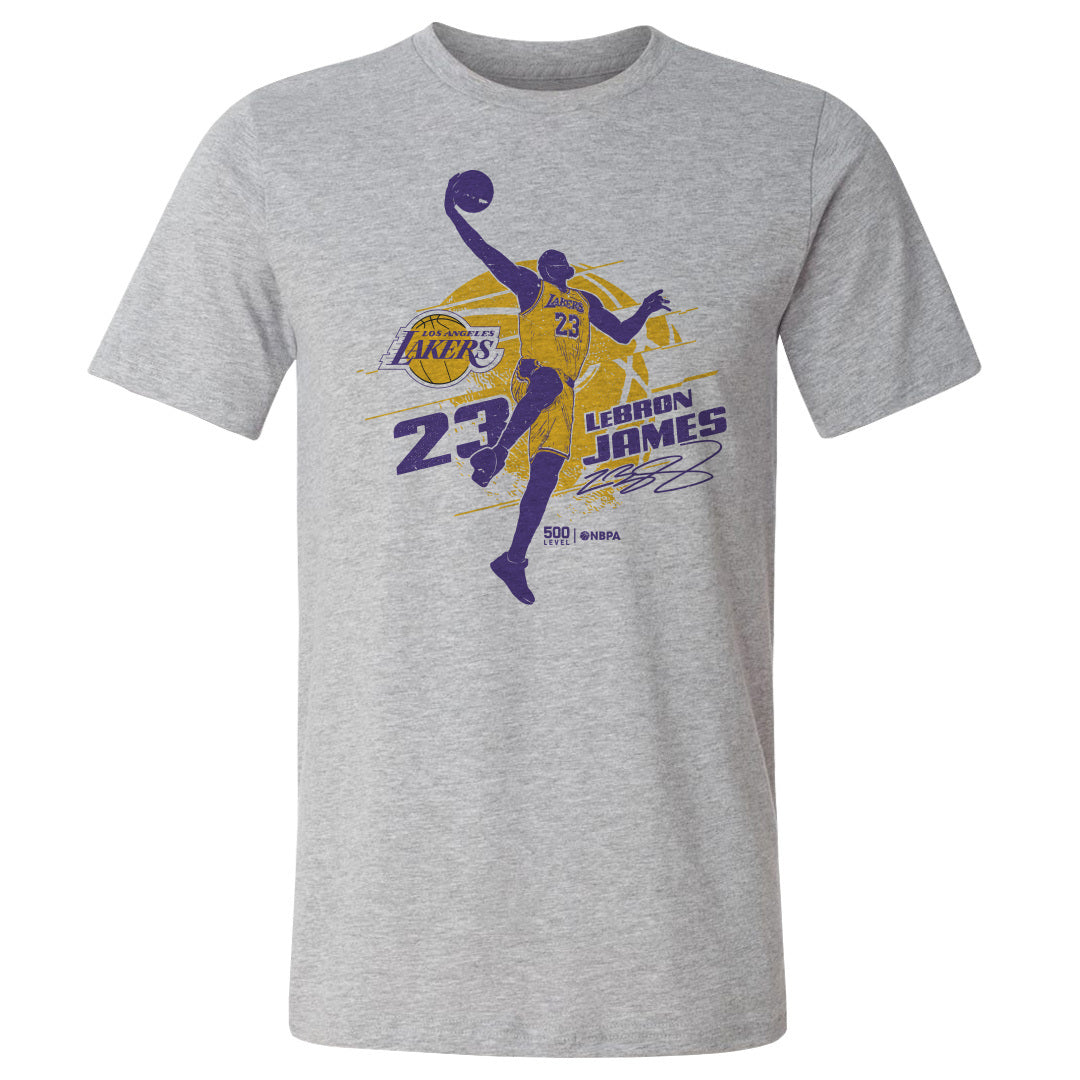 LeBron James Los Angeles Lakers Silhouette
