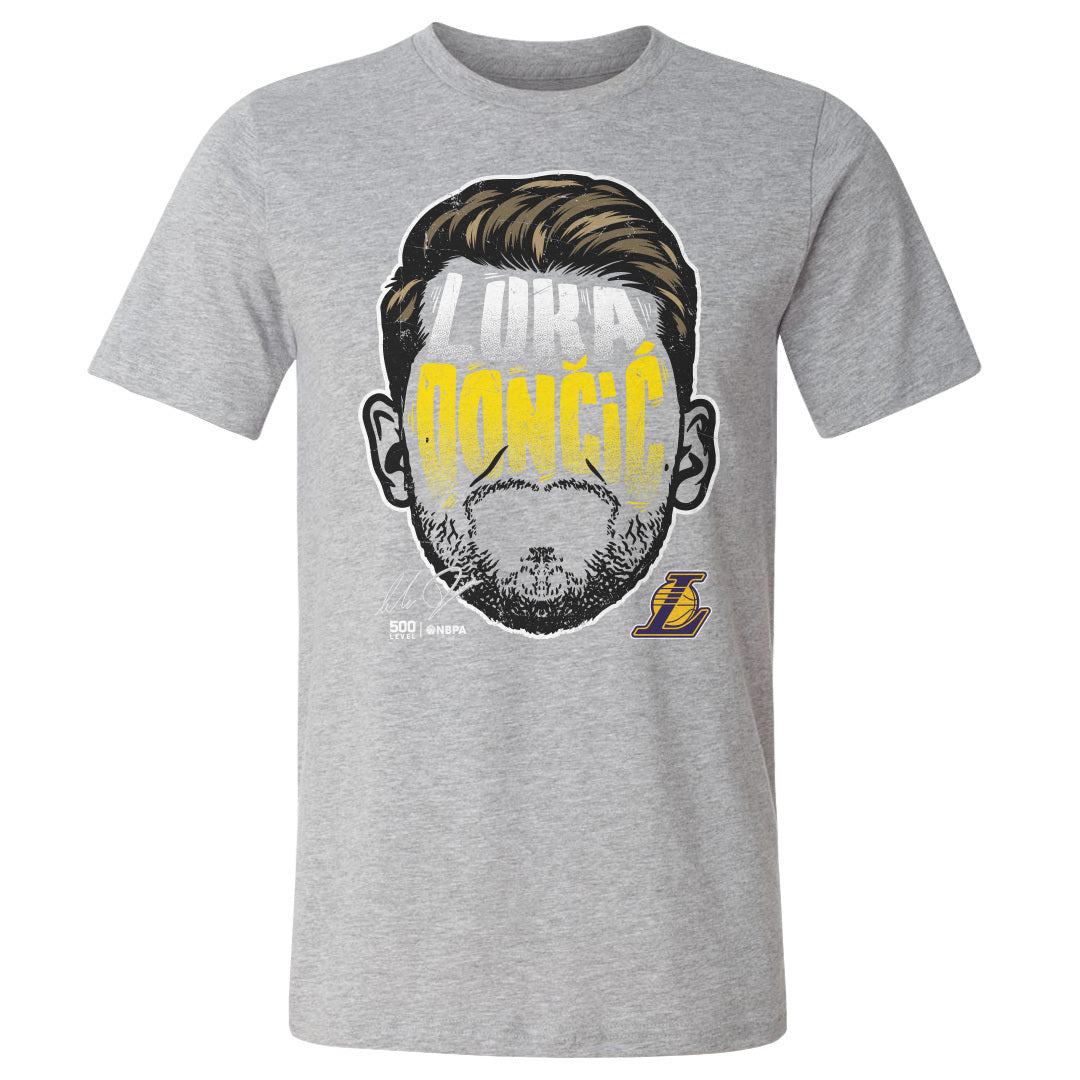 Luka Doncic Los Angeles Lakers Player Silhouette WHT