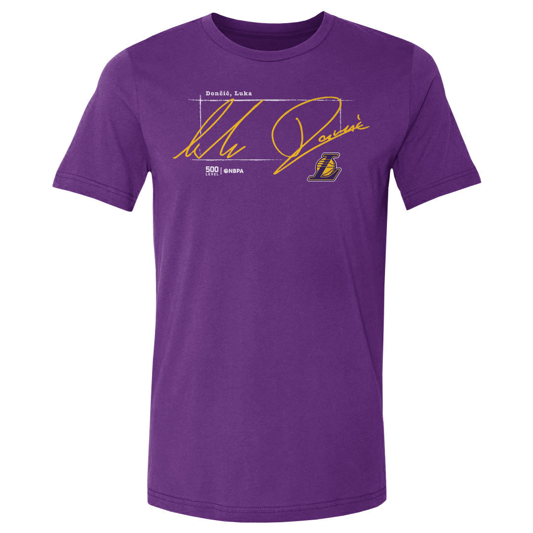 Luka Doncic Los Angeles Lakers Signature WHT