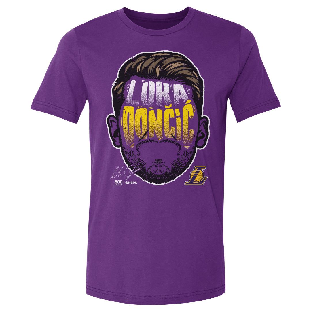 Luka Doncic Los Angeles Lakers Player Silhouette WHT