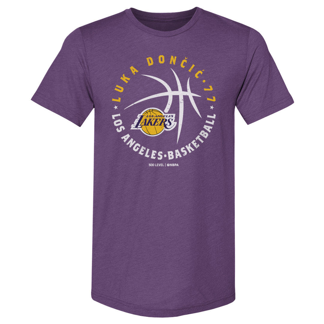 Luka Doncic Los Angeles Lakers Player Ball WHT