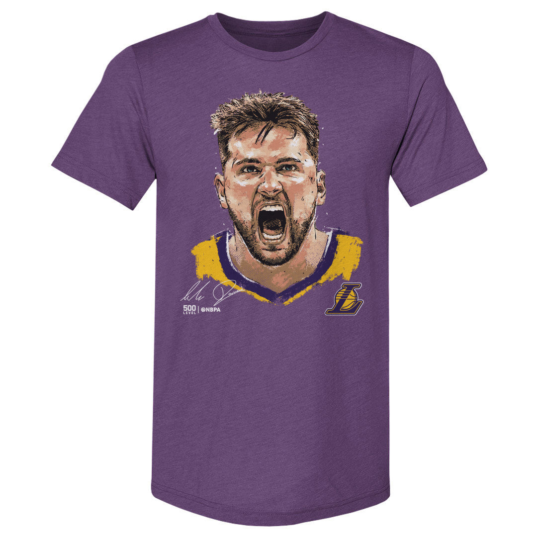 Luka Doncic Los Angeles Lakers Scream WHT Tee