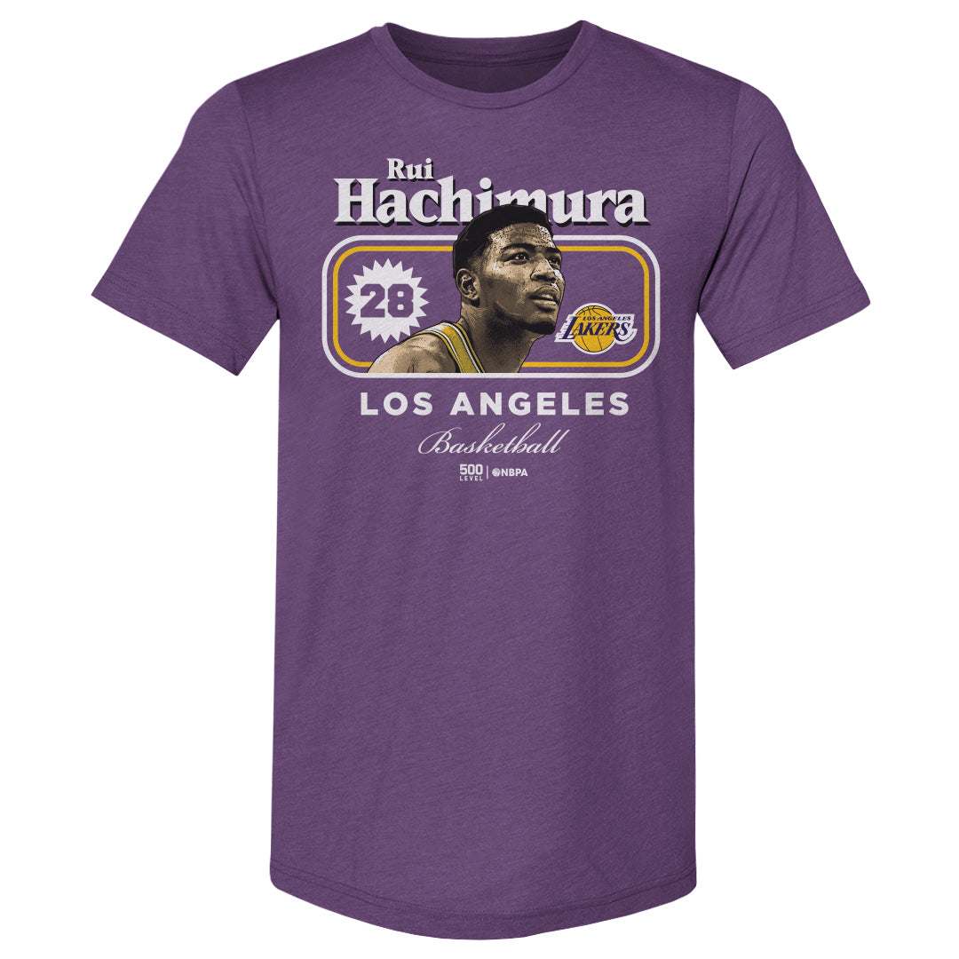 Rui Hachimura Los Angeles Lakers Cover WHT
