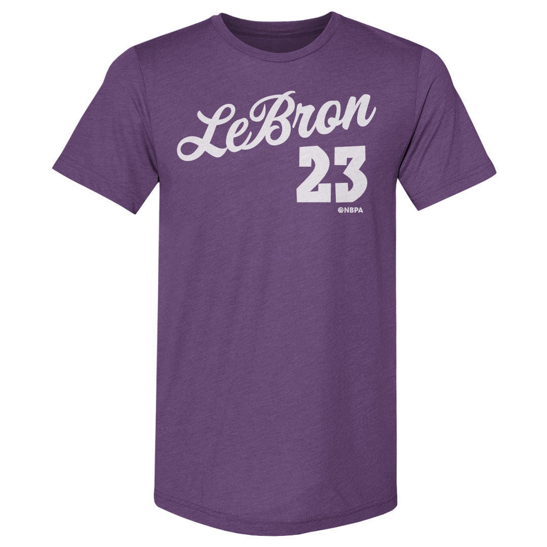 LeBron James Los Angeles Script WHT Tee