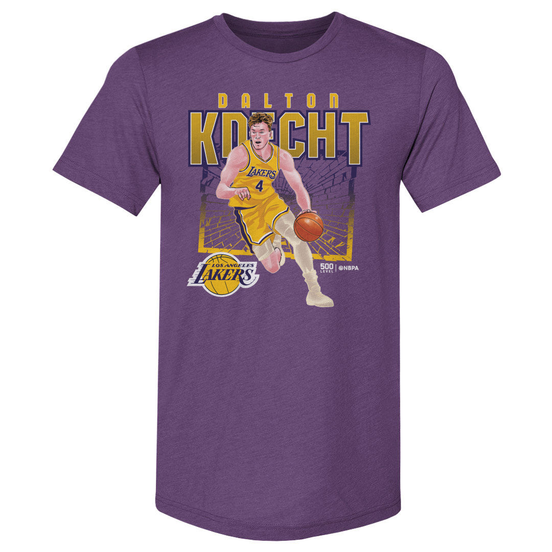 Dalton Knecht Los Angeles Lakers Shattered WHT