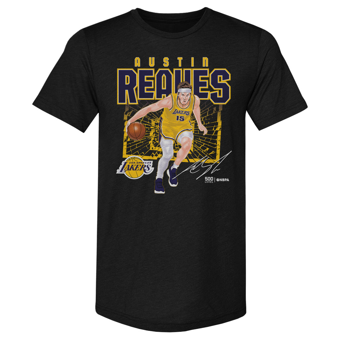 Austin Reaves Los Angeles Lakers Shattered WHT