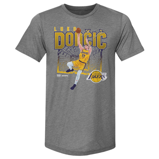 Luka Doncic Los Angeles Lakers Shattered WHT