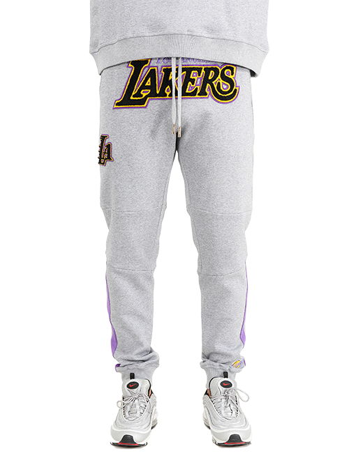 Los Angeles Lakers Wordmark Cotton Double Knit Joggers