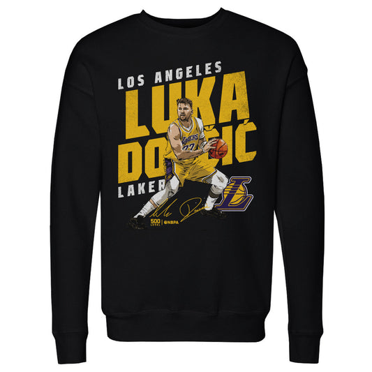 Luka Doncic Los Angeles Lakers Slant WHT