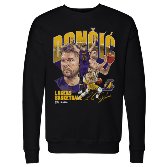 Luka Doncic Los Angeles Lakers Collage WHT