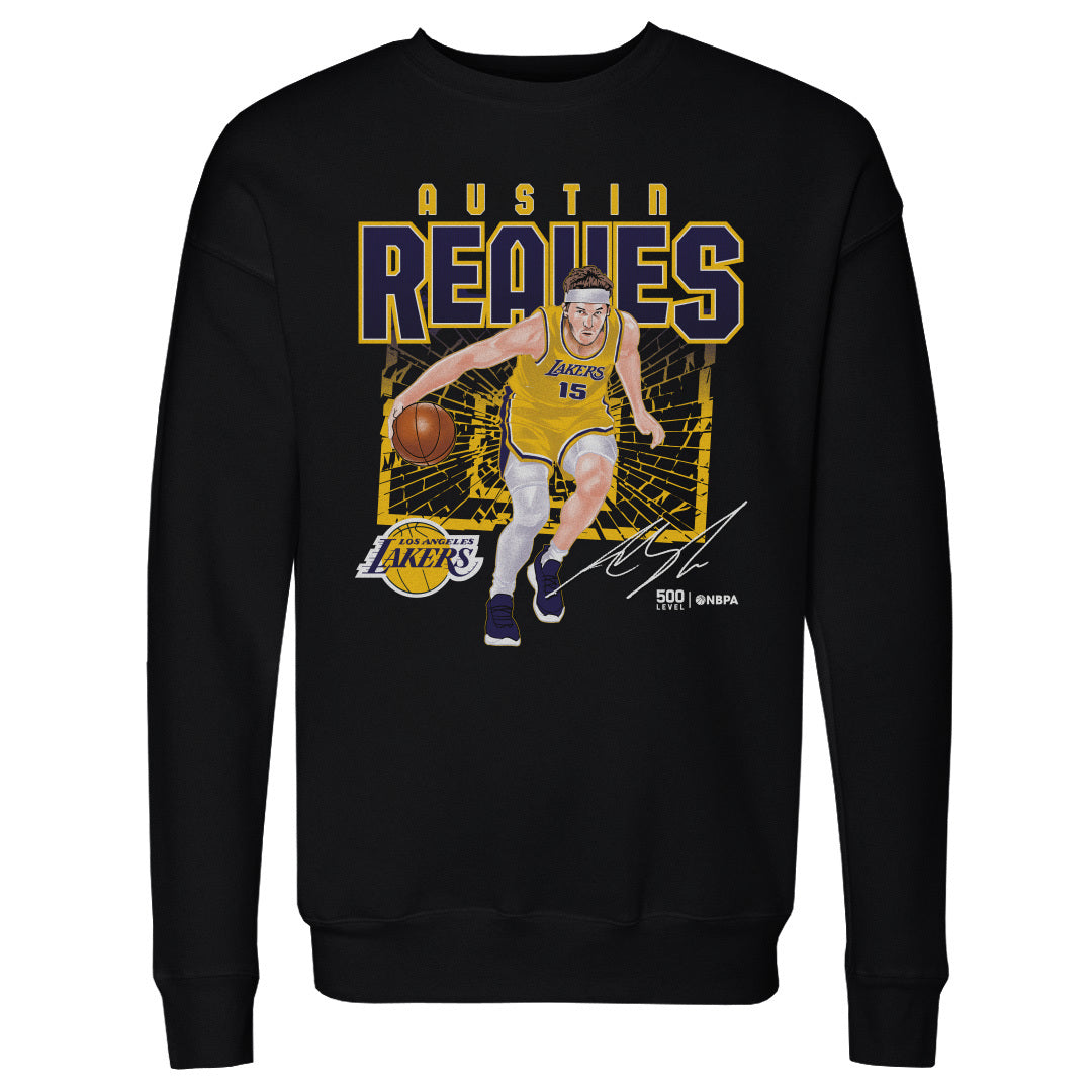 Austin Reaves Los Angeles Lakers Shattered WHT