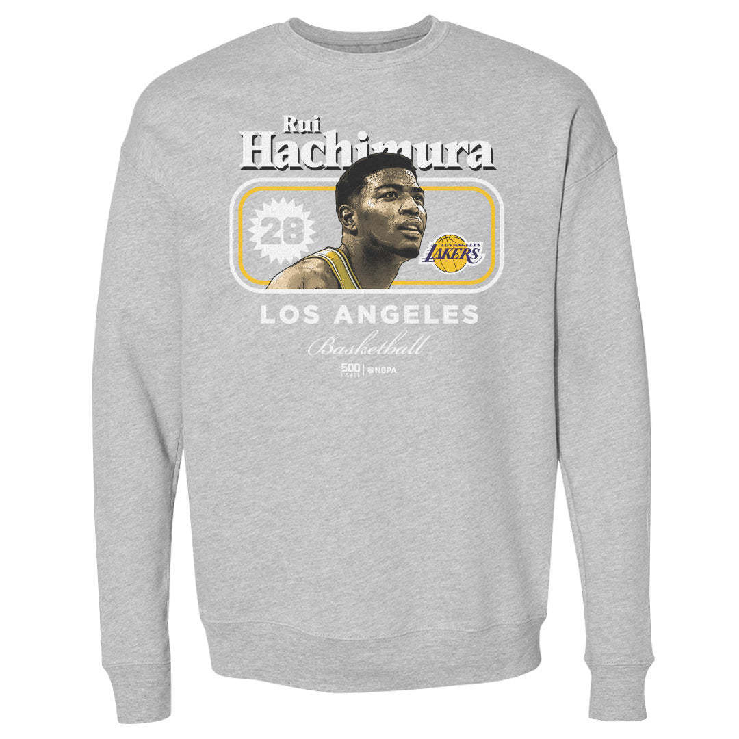 Rui Hachimura Los Angeles Lakers Cover WHT