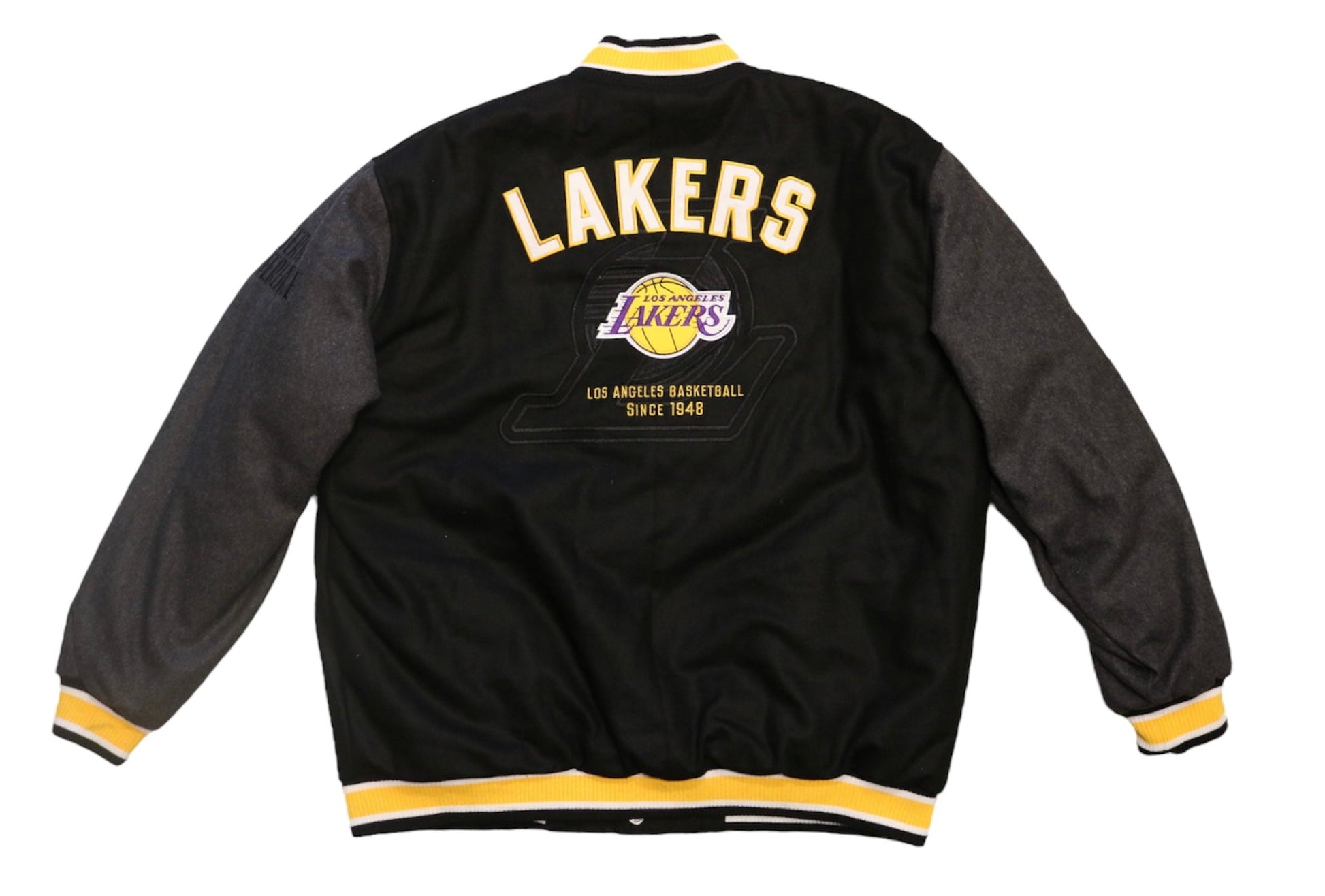 Lakers Wool Button Down Jacket
