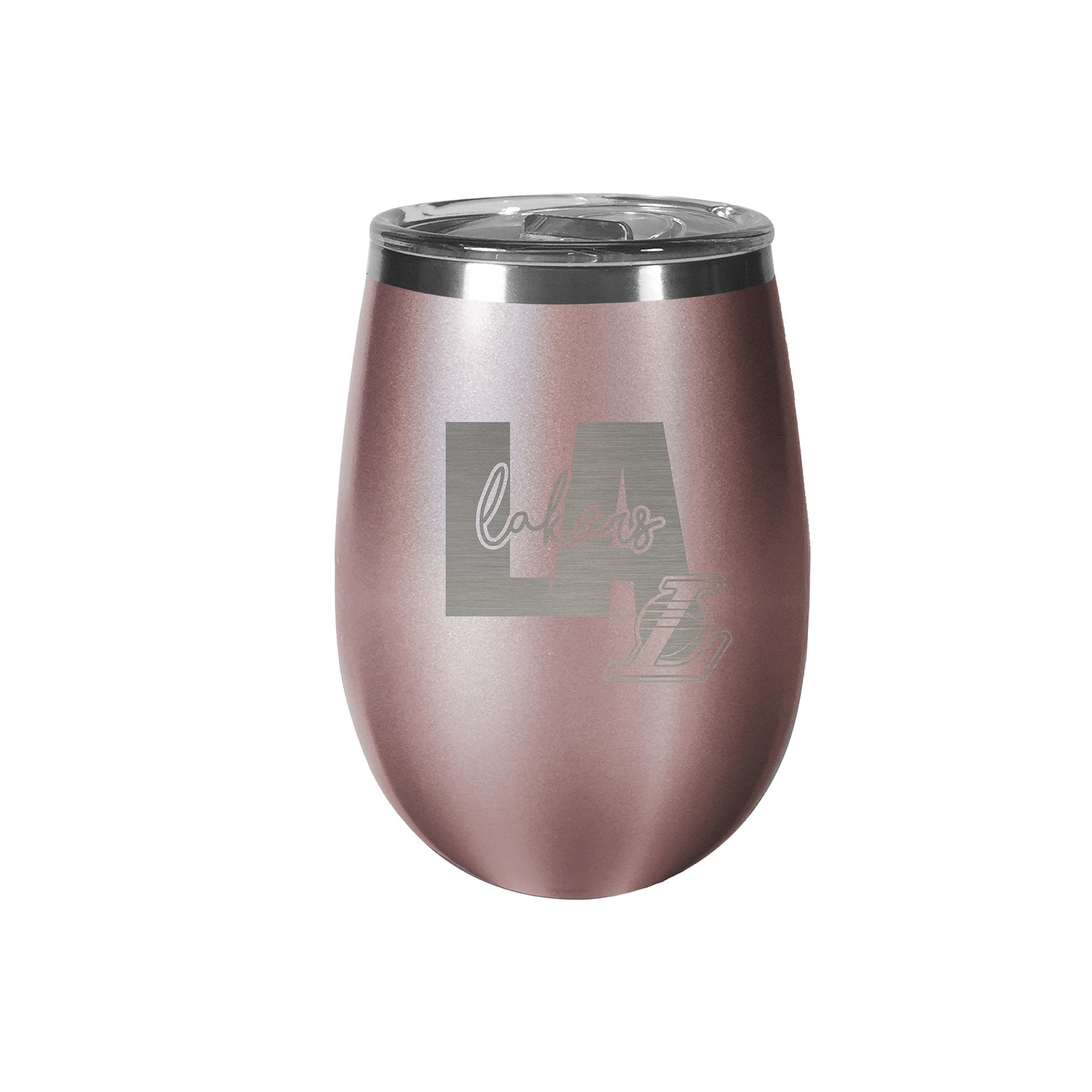 Los Angeles Lakers 10 oz. Rose Gold BLUSH Wine Tumbler