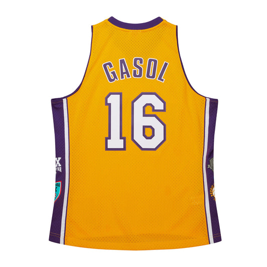 NBA HOF Swingman Jersey Lakers Pau Gasol Icon