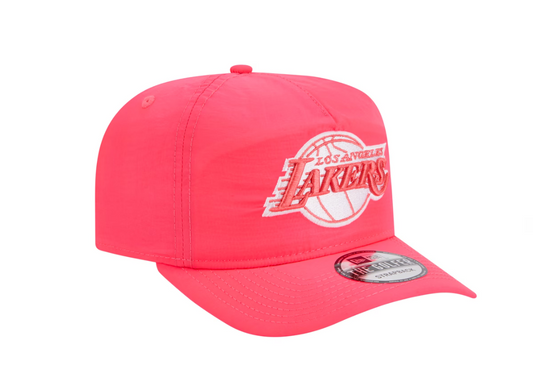 Lakers Everyday Nylon Golfer Pink Adjustable Hat