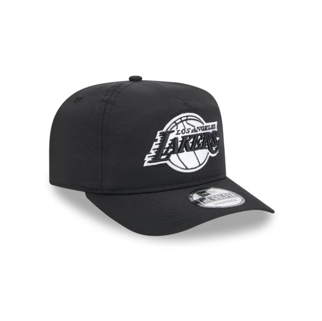Lakers Everyday Nylon Golfer Black Adjustable Hat
