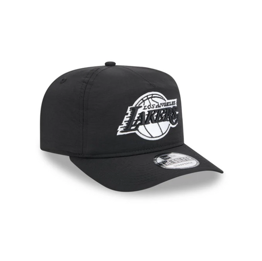 Lakers Everyday Nylon Golfer Black Adjustable Hat