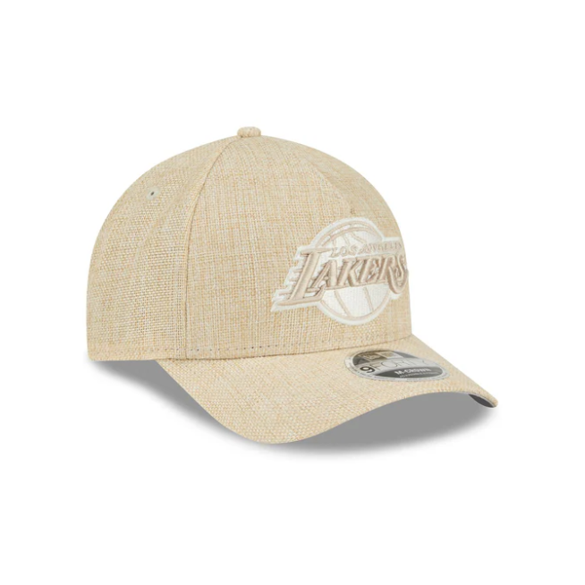 Lakers 940 Cotton Weave Stone Snapback Hat