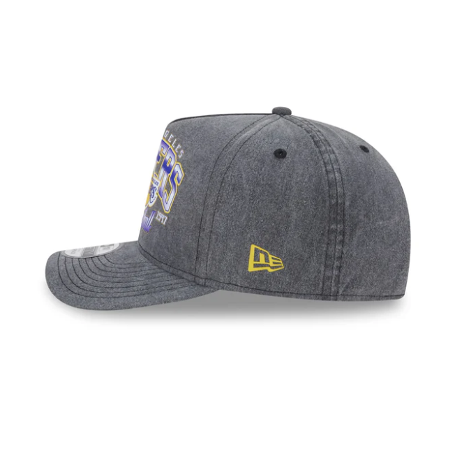 Lakers 950AF Throwback Washed Snapback Hat