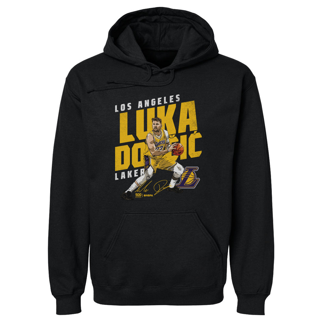 Luka Doncic Los Angeles Lakers Slant WHT