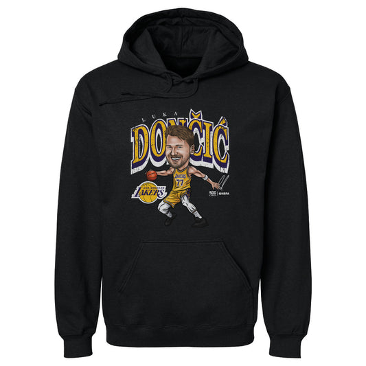 Luka Doncic Los Angeles Lakers Cartoon WHT