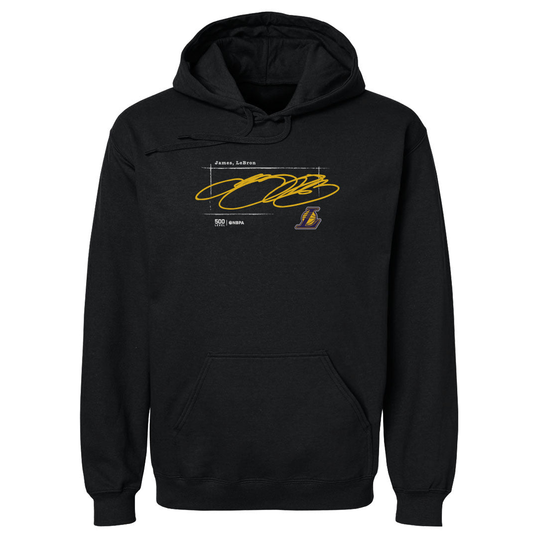 LeBron James Los Angeles Lakers Signature WHT