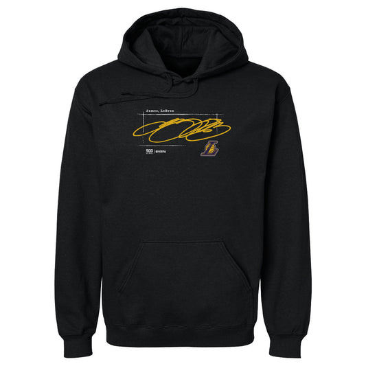 LeBron James Los Angeles Lakers Signature WHT