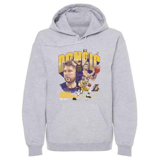 Luka Doncic Los Angeles Lakers Collage WHT