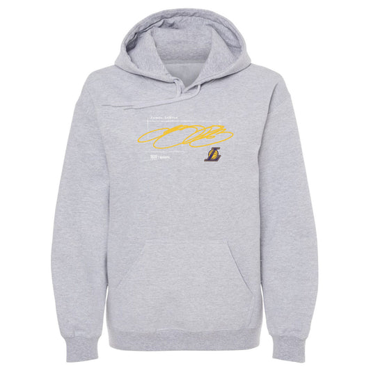 LeBron James Los Angeles Lakers Signature WHT