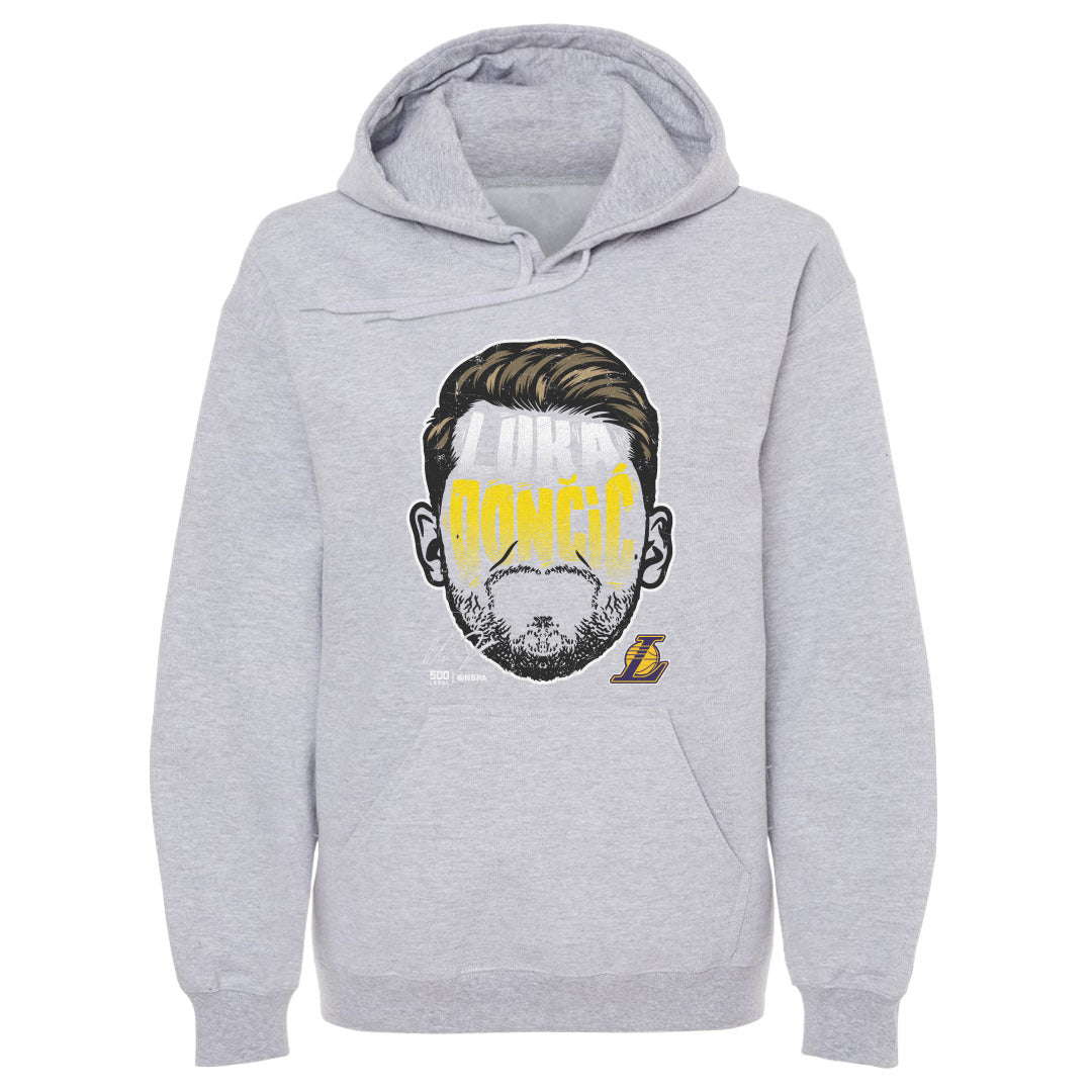 Luka Doncic Los Angeles Lakers Player Silhouette WHT