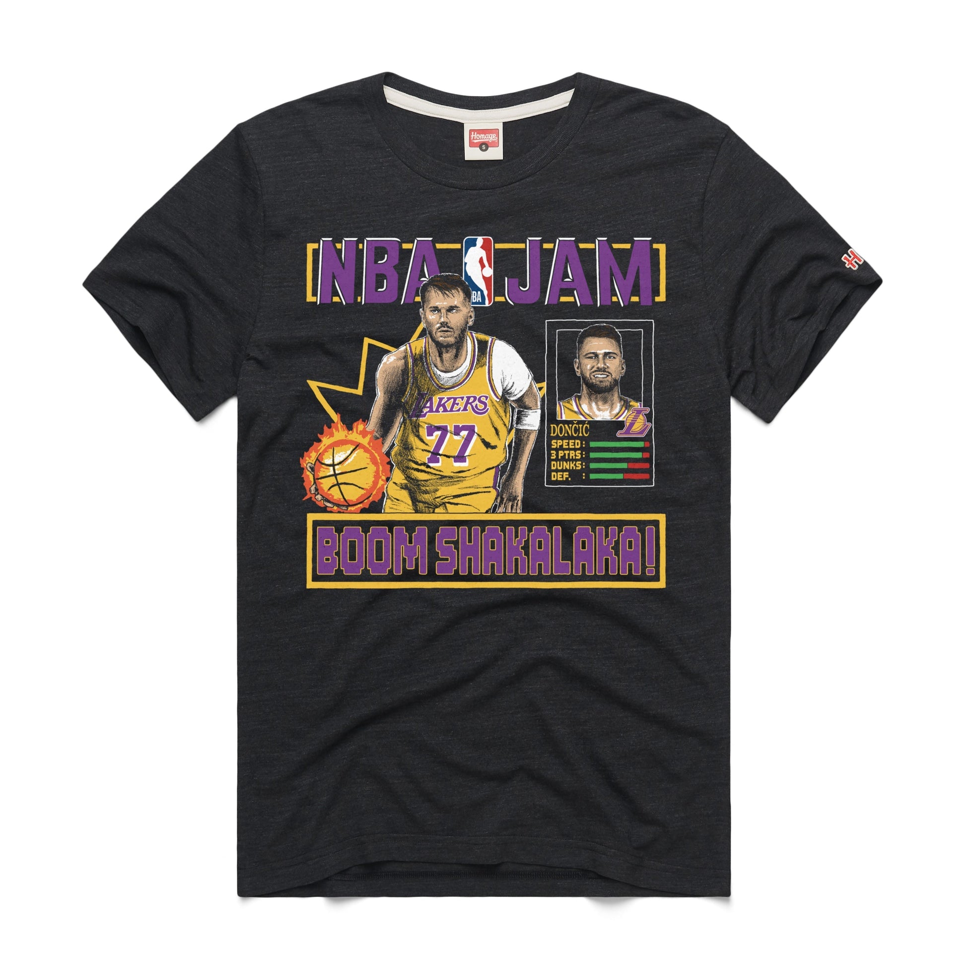 Lakers Luka NBA Jam Boom T-Shirt