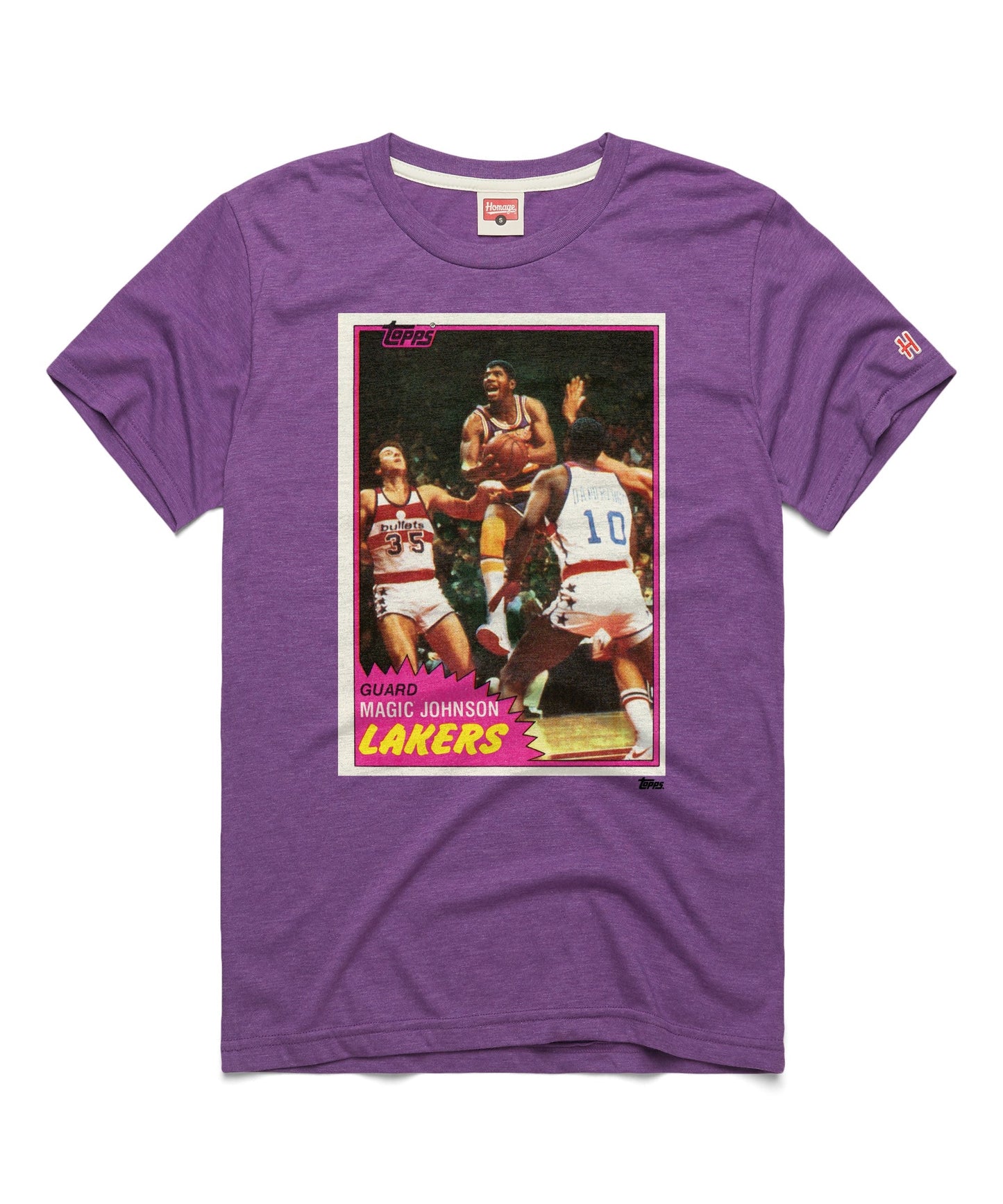 Lakers Johnson Topps Card SS Tee