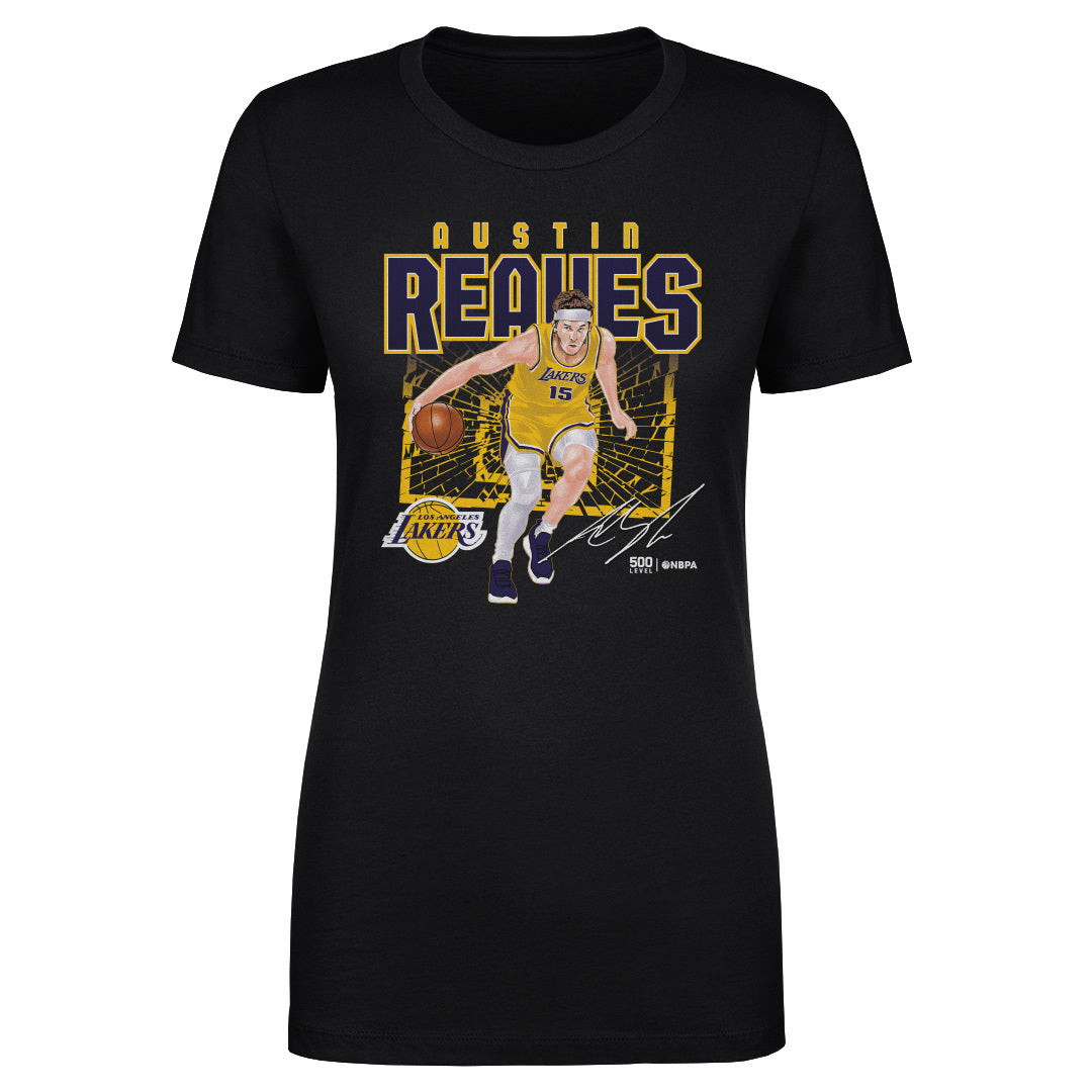 Austin Reaves Los Angeles Lakers Shattered WHT