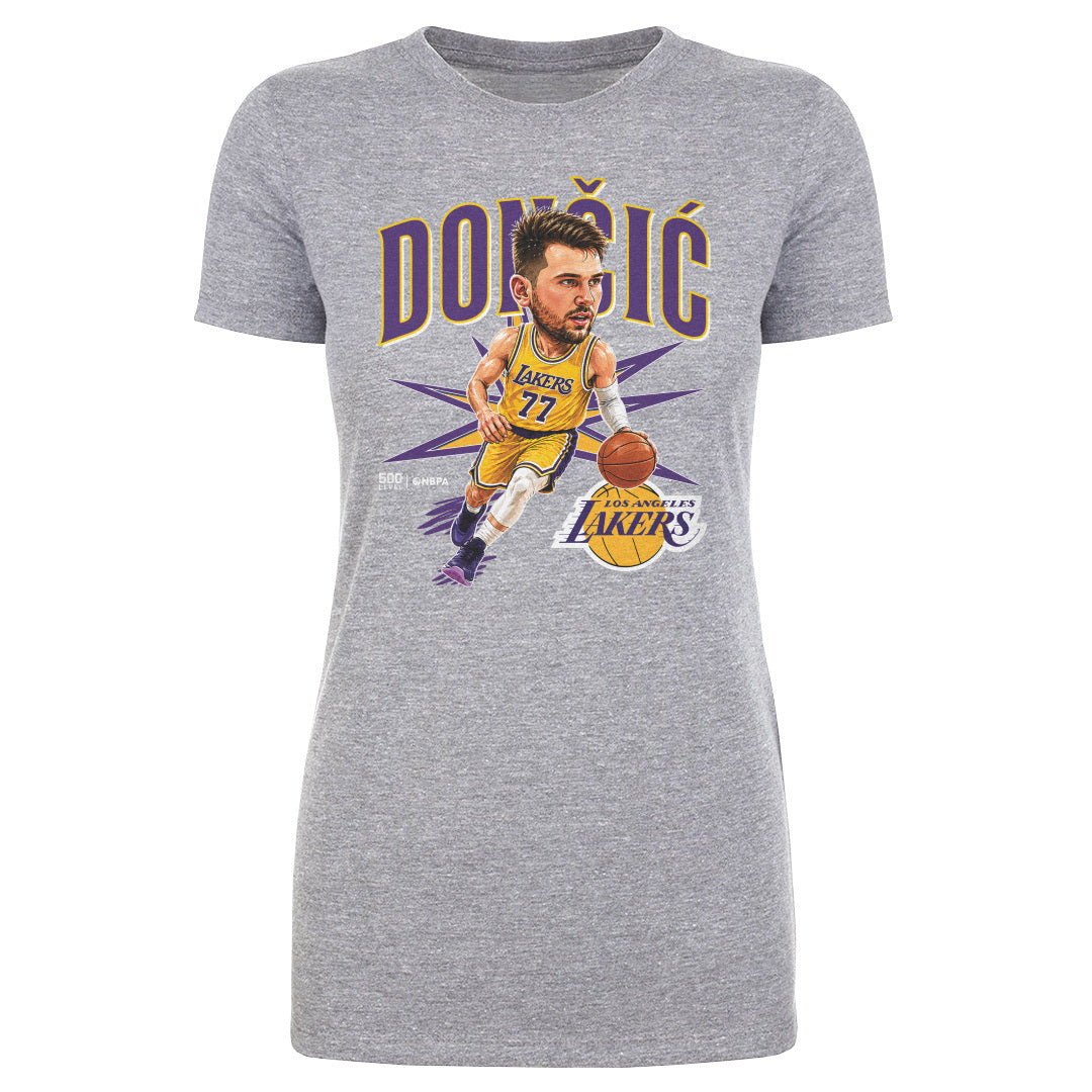 Luka Doncic Los Angeles Lakers Big Head WHT