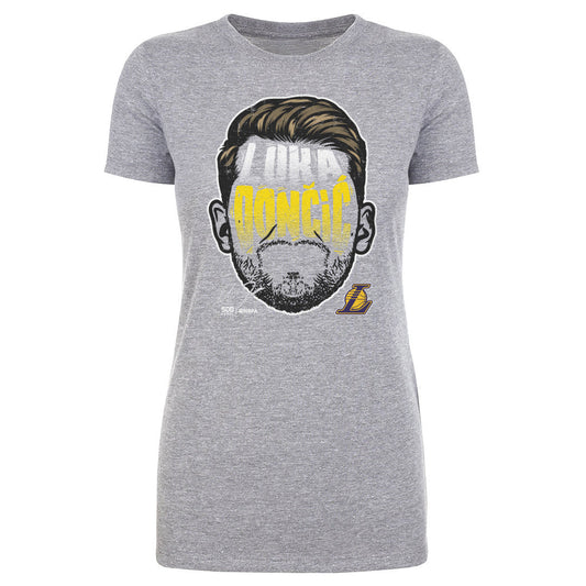 Luka Doncic Los Angeles Lakers Player Silhouette WHT