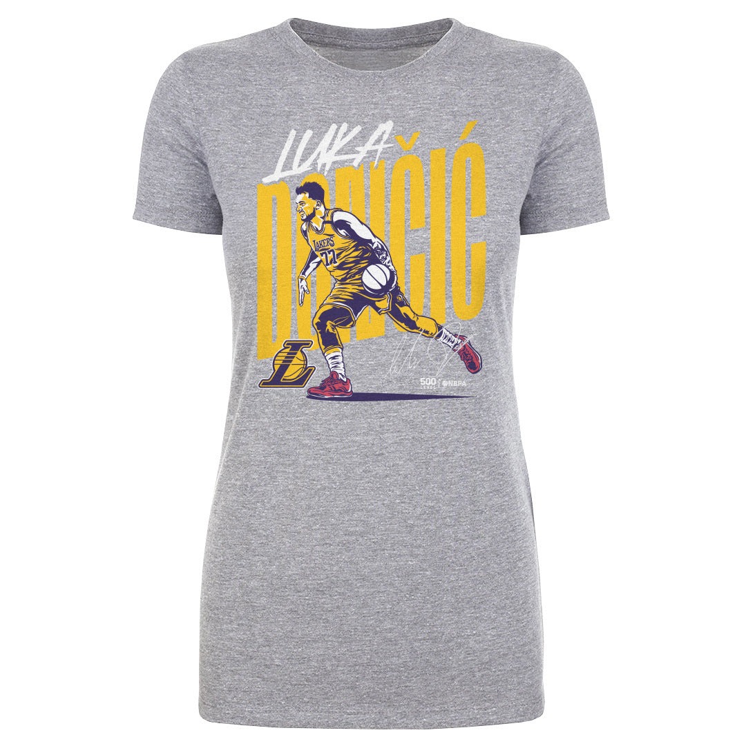 Luka Doncic Los Angeles Lakers Vector WHT