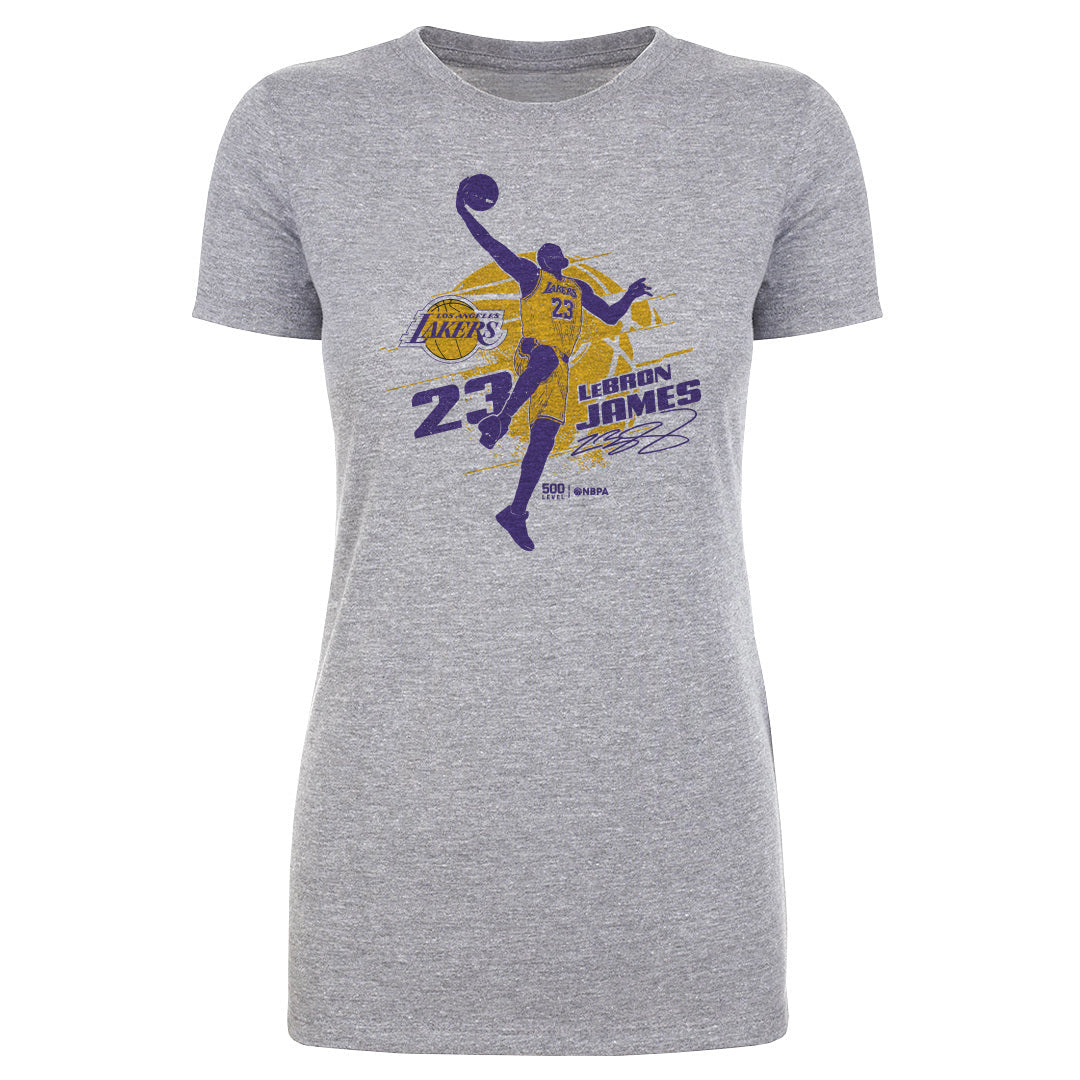 LeBron James Los Angeles Lakers Silhouette