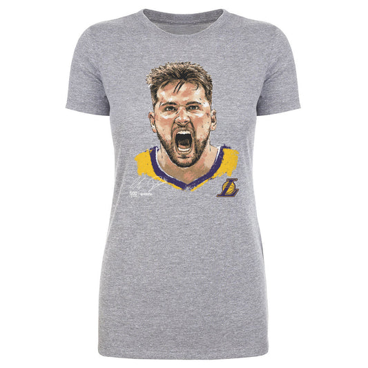 Luka Doncic Los Angeles Lakers Scream WHT