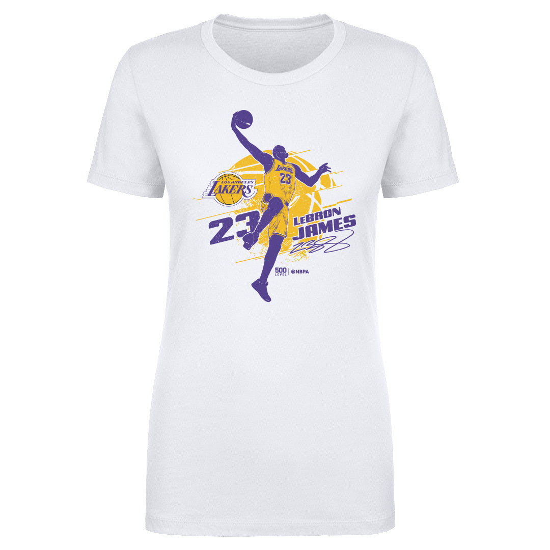 LeBron James Los Angeles Lakers Silhouette