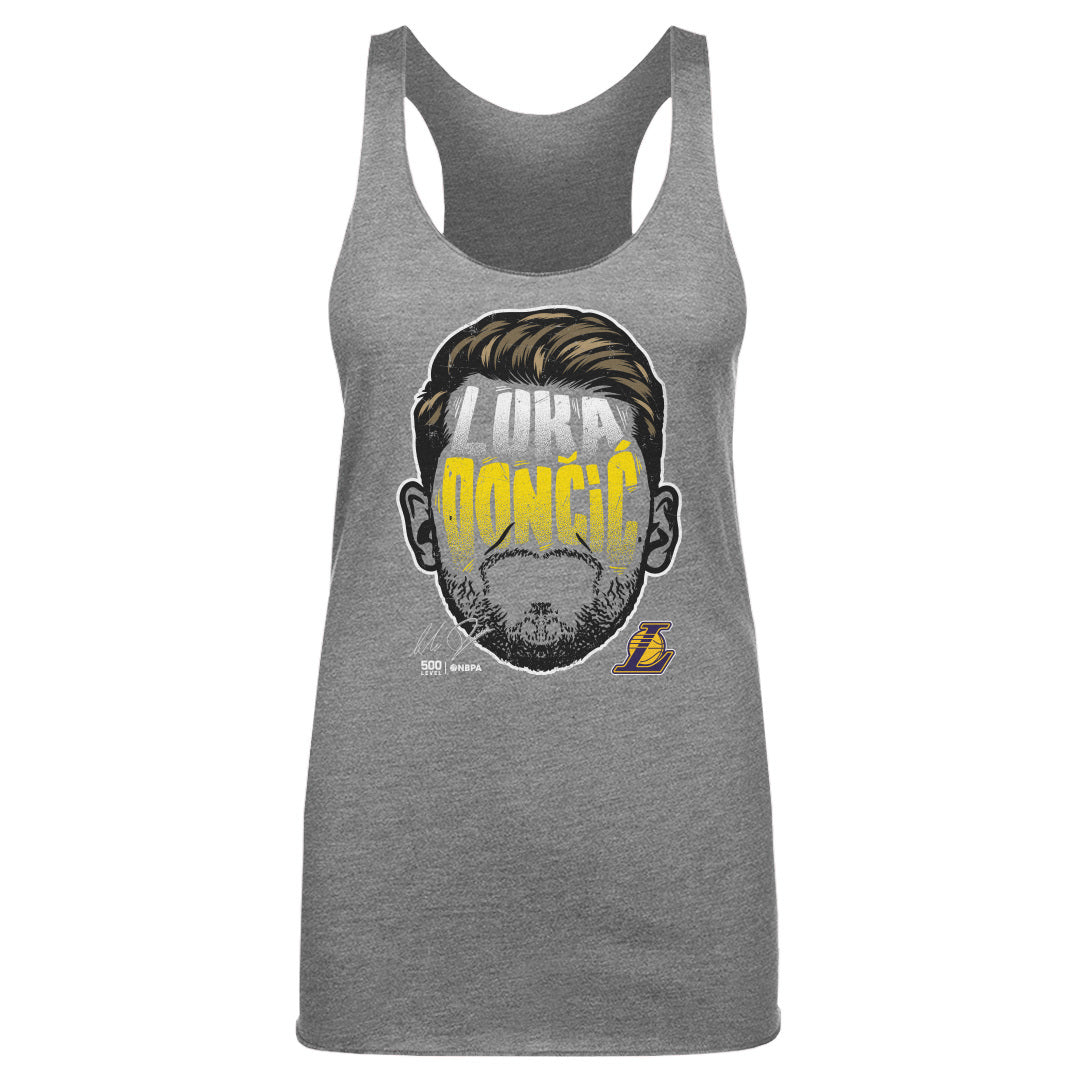 Luka Doncic Los Angeles Lakers Player Silhouette WHT